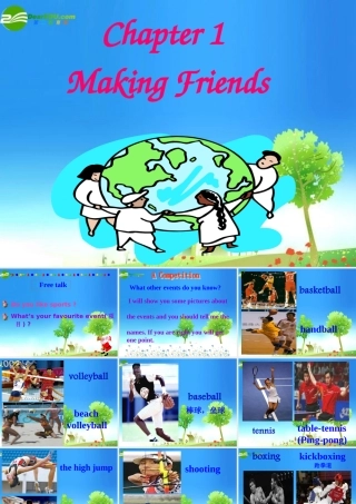 七年级英语上册 CHAPTER ONE Making friends课件 牛津深圳版 课件