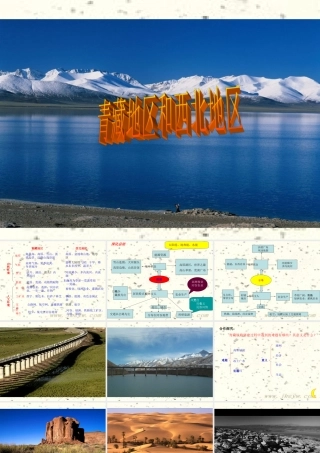 八年级地理 4.3青藏地区和西北地区课件(精品)湘教版 课件