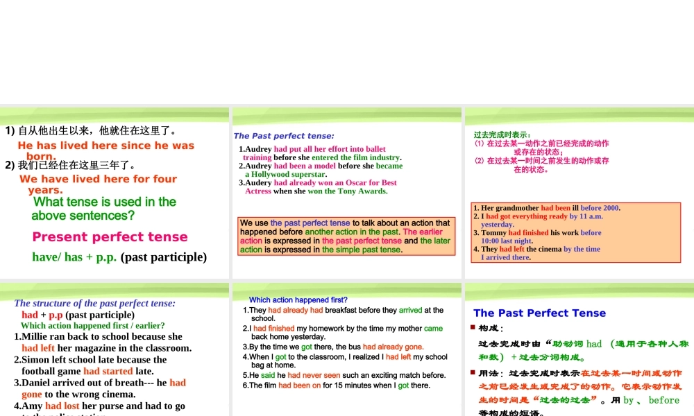九年级英语 Unit5 Grammar1课件 牛津版 课件