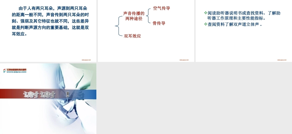 录像课课件我们怎样听到声音