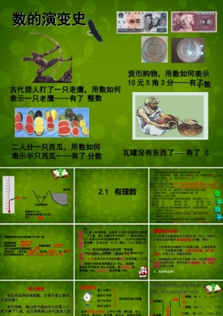 中学七年级数学上册 2.1 有理数课件 (新版)北师大版
