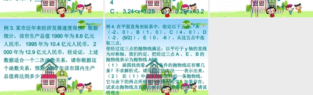 新建 Microsoft PowerPoint 演示文稿 九年级数学 二次函数复习 课件 青岛版