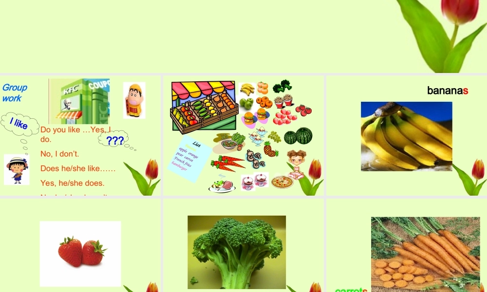 七年级英语上册 Uit6 SectionB3a-4教学课件 人教新目标版 课件