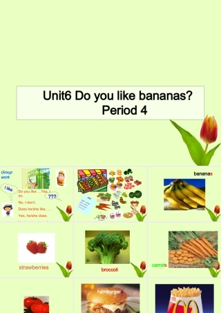 七年级英语上册 Uit6 SectionB3a-4教学课件 人教新目标版 课件