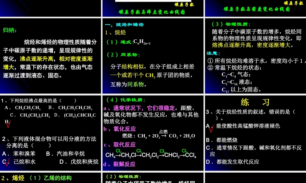 2015.5.15.2-1脂肪烃(第一课时)