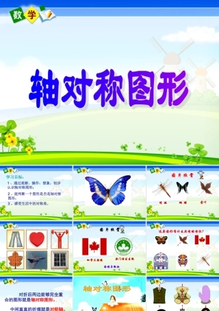 二年级下册《轴对称图形》