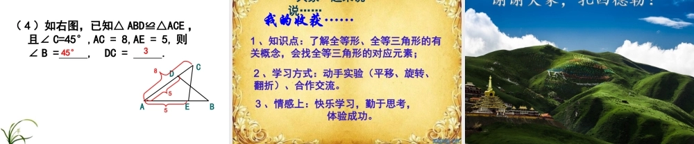课件：“全等三角形”