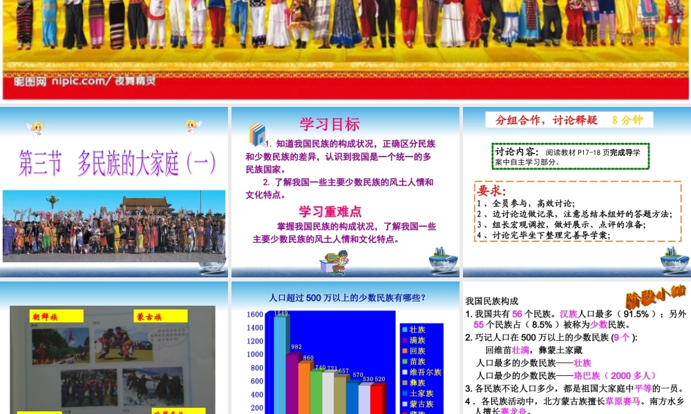 第三节-多民族的大家庭(竹园中学张颖琰)