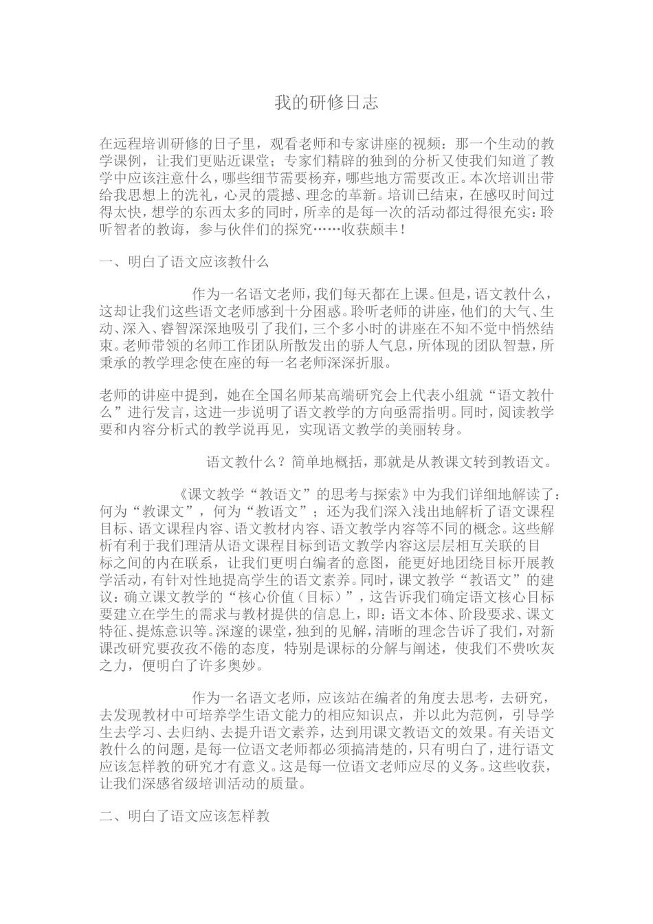 我的研修日志_第1页