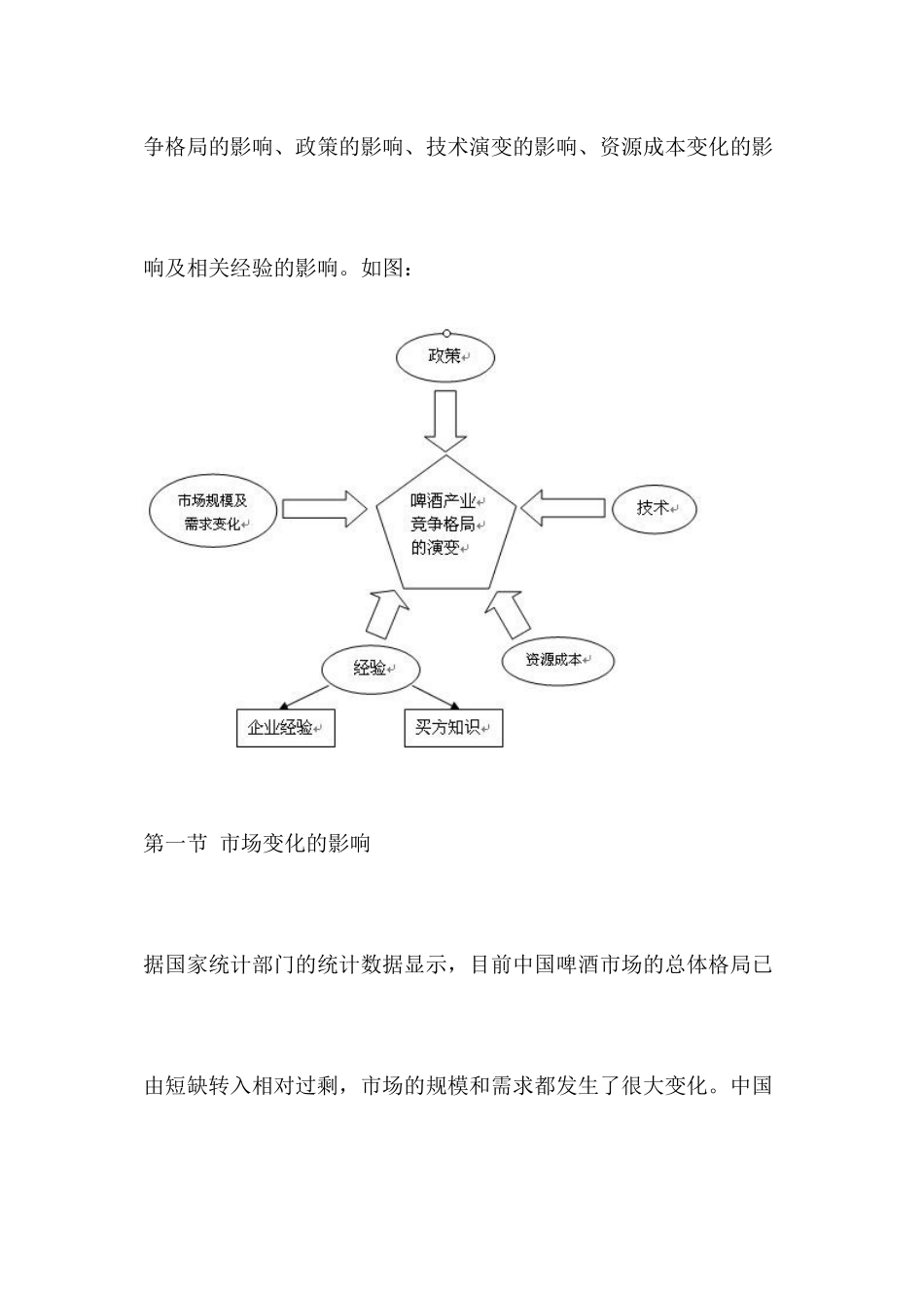 中国啤酒产业竞争格局演变的驱动因素分析_第3页
