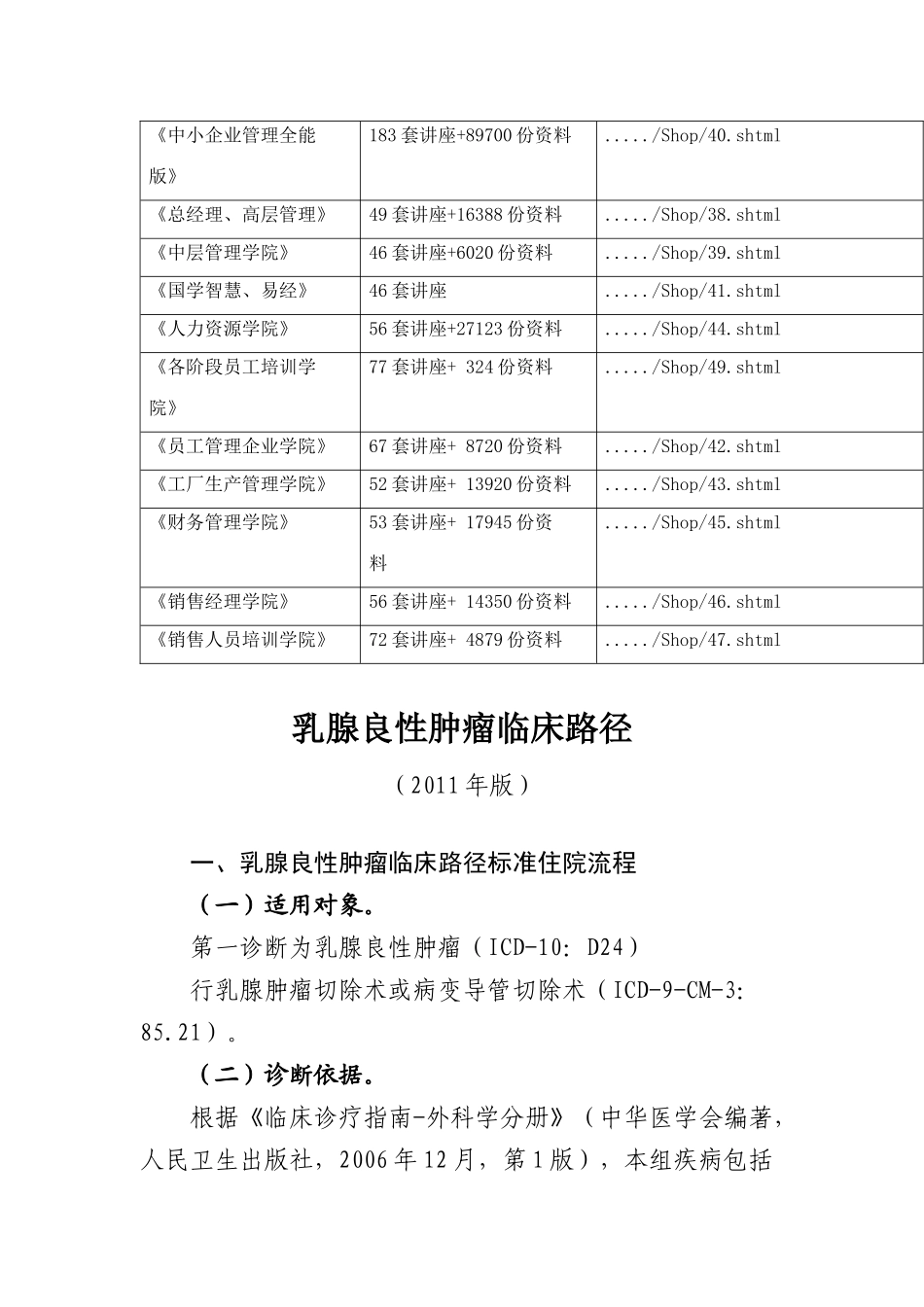 乳腺良性肿瘤临床路径介绍_第2页