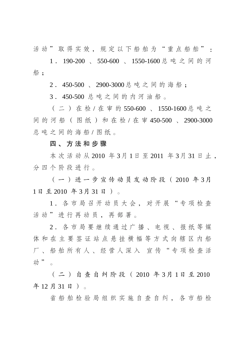 江苏省继续开展运输船舶吨位丈量_第3页