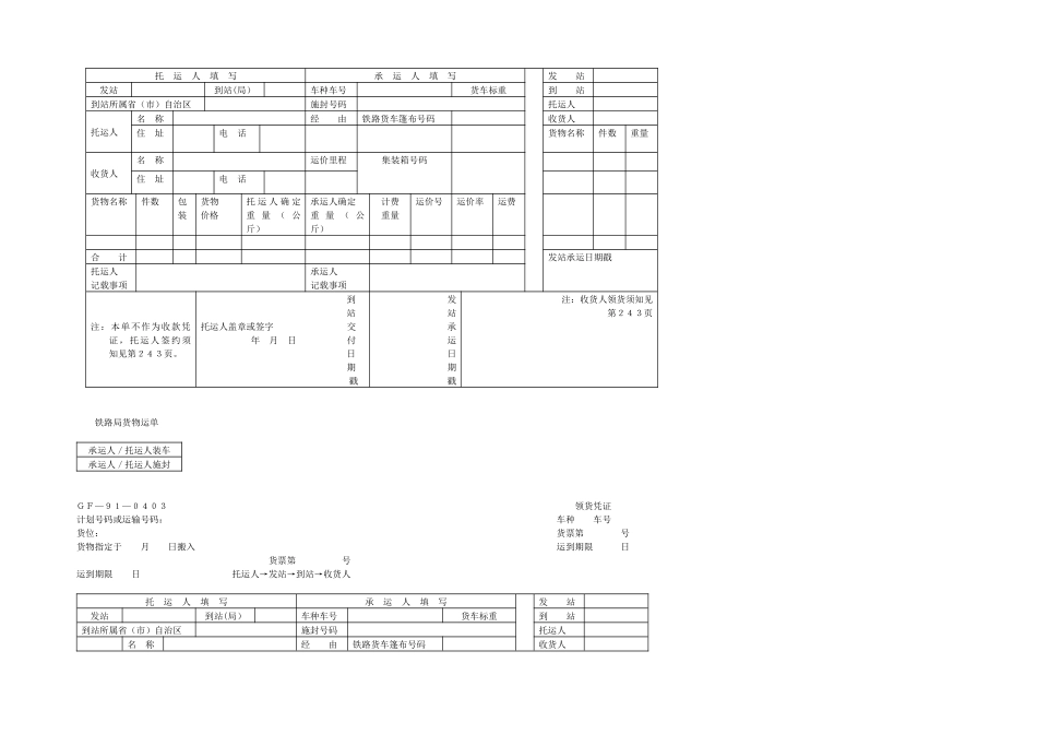 铁路货物运输管理表_第2页