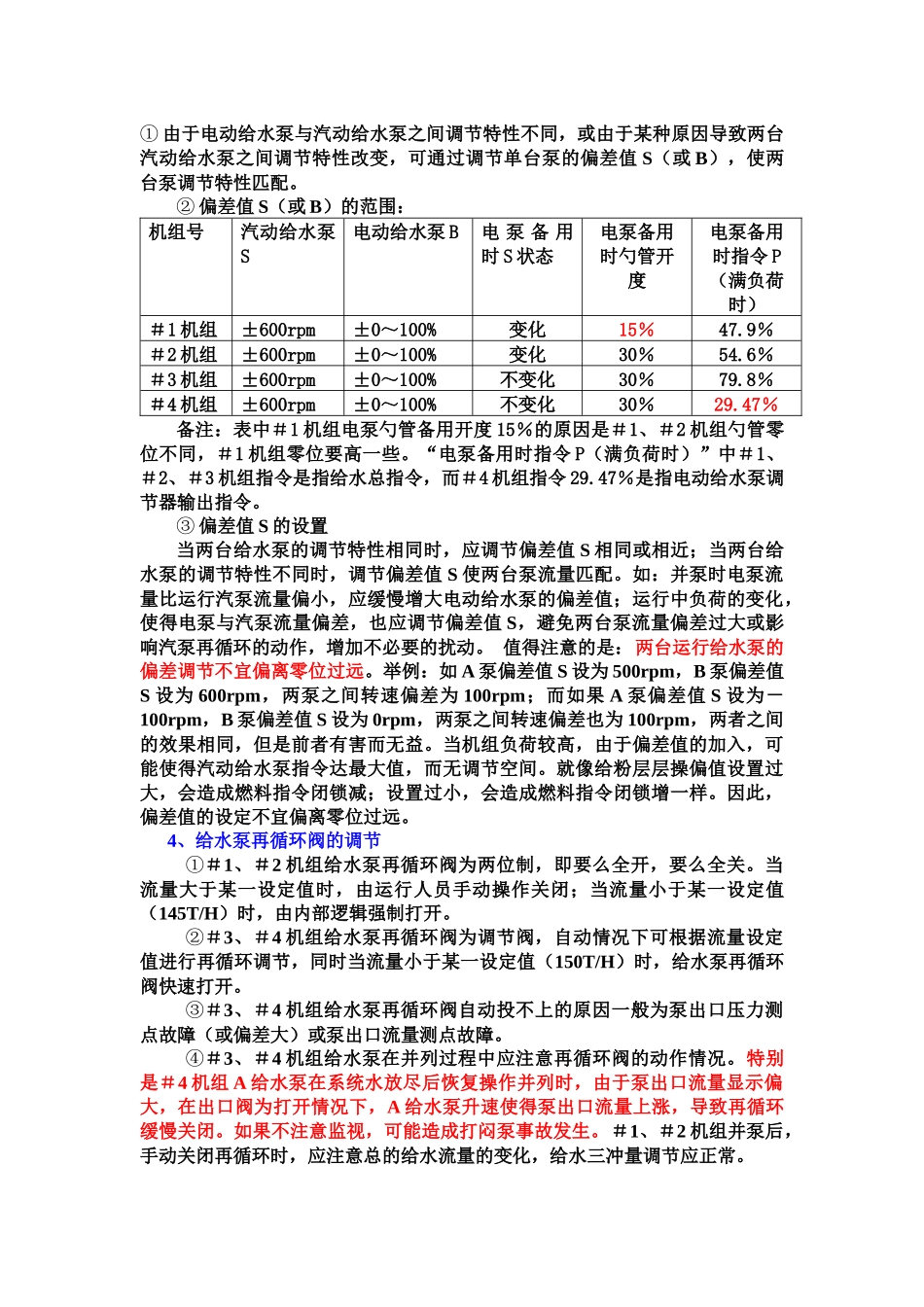 洛河电厂#1～#4机组给水泵操作经验交流_第2页