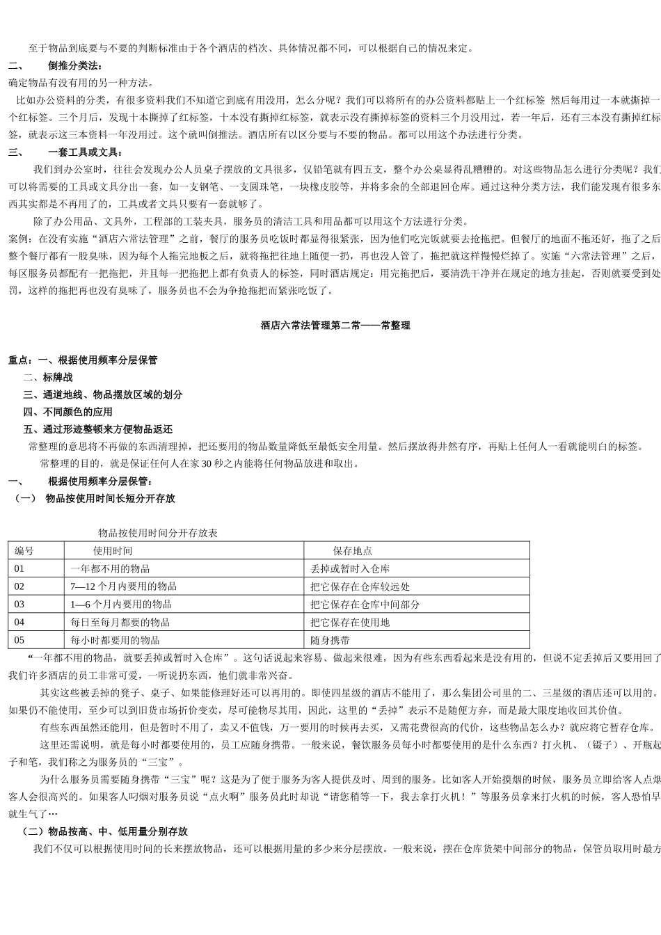 “酒店六常管理”的“六常”是什么_第3页