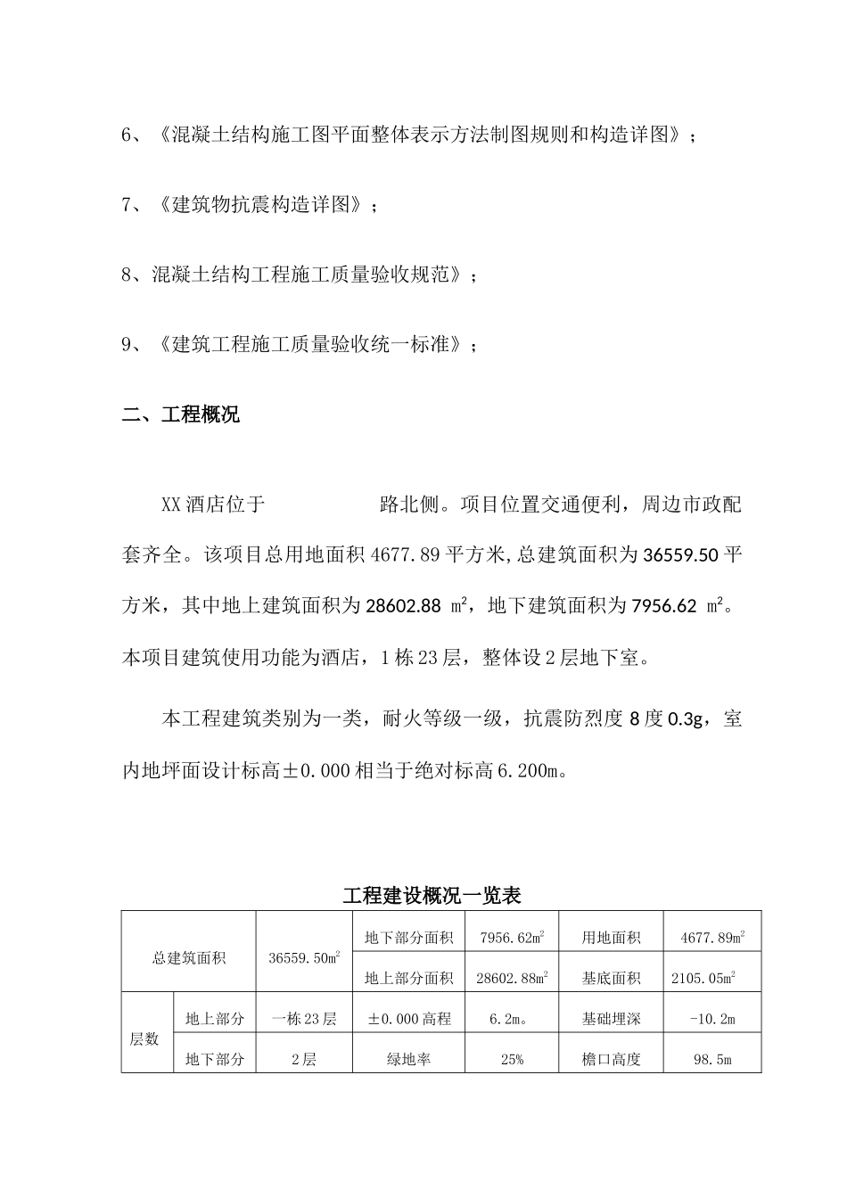 某大酒店工程模板施工方案_第3页