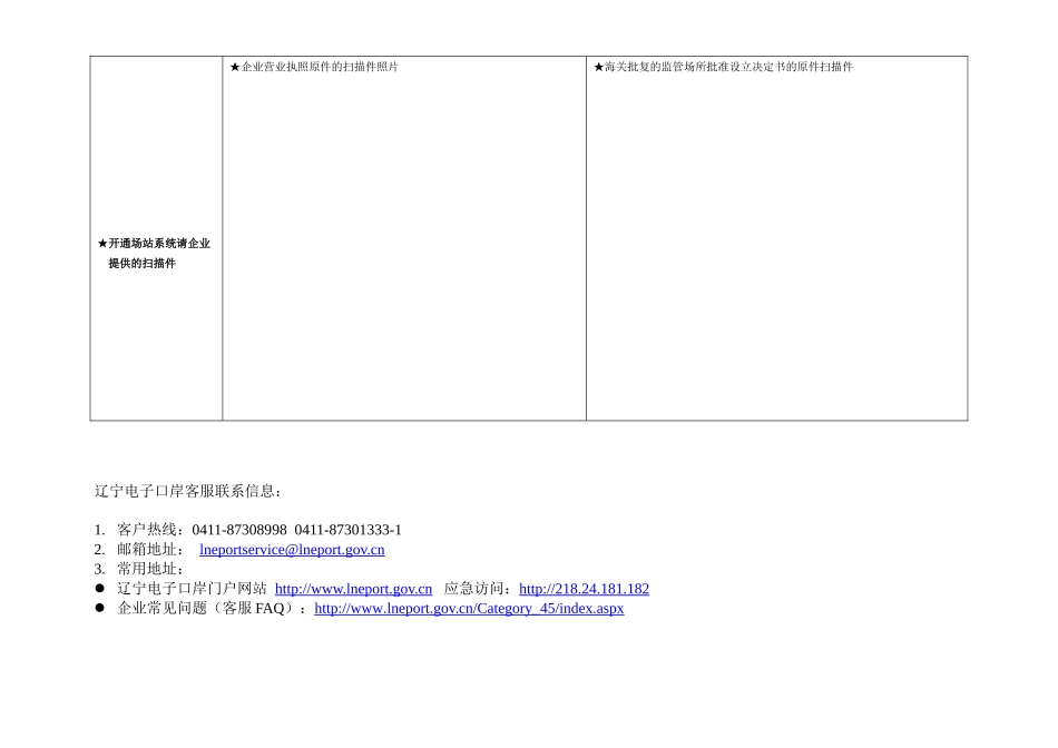 辽宁电子口岸企业开户申请表_第3页