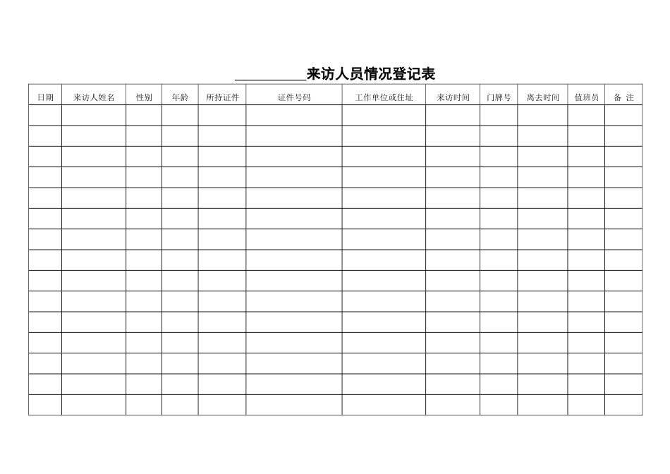 QR-PNJ-751-AQ01-02-02来访人员情况登记表（印刷）_第1页