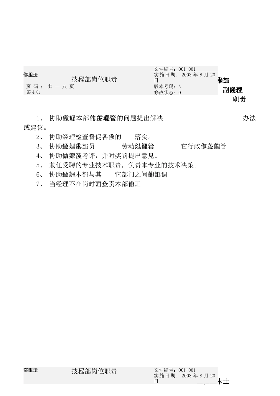 物业公司工程技术部岗位职责）_第3页