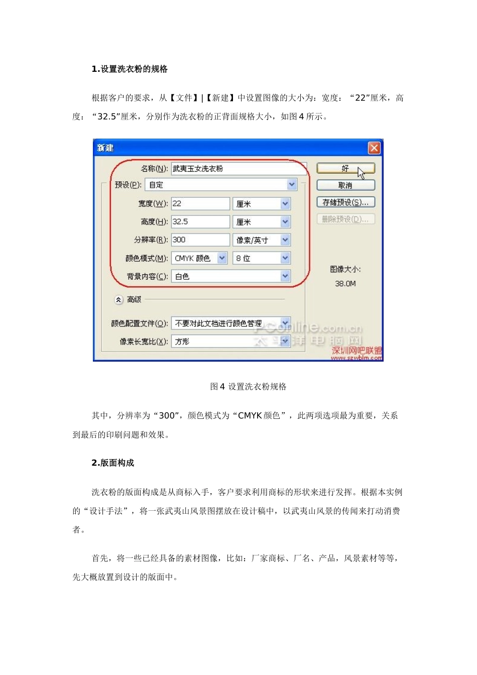 洗衣粉袋子的包装设计（DOC35页）_第1页