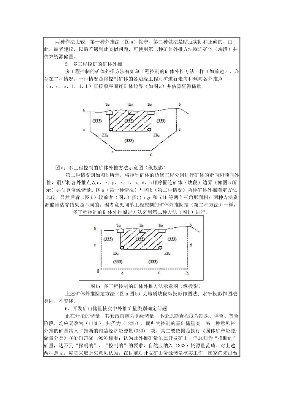 矿产资源储量报告及评审中的若干问题_第3页