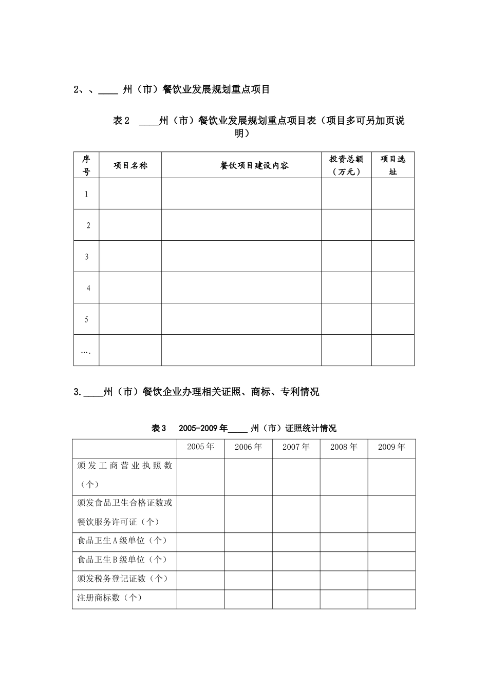 云南省餐饮业发展规划纲要调研资料_第3页