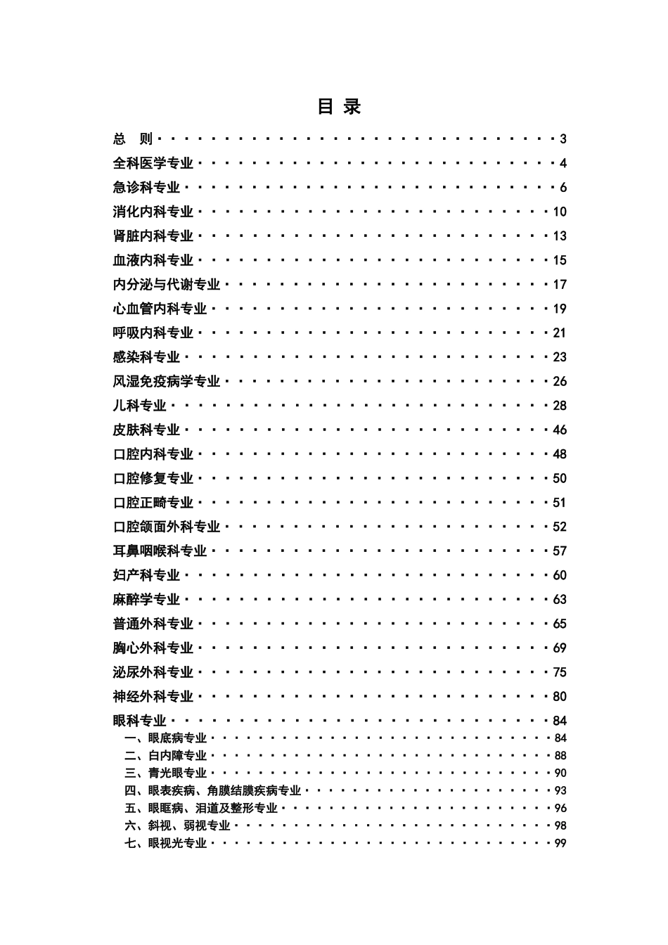 中南大学临床医师临床业务能力考核标准（汇总）-中南大学临_第2页