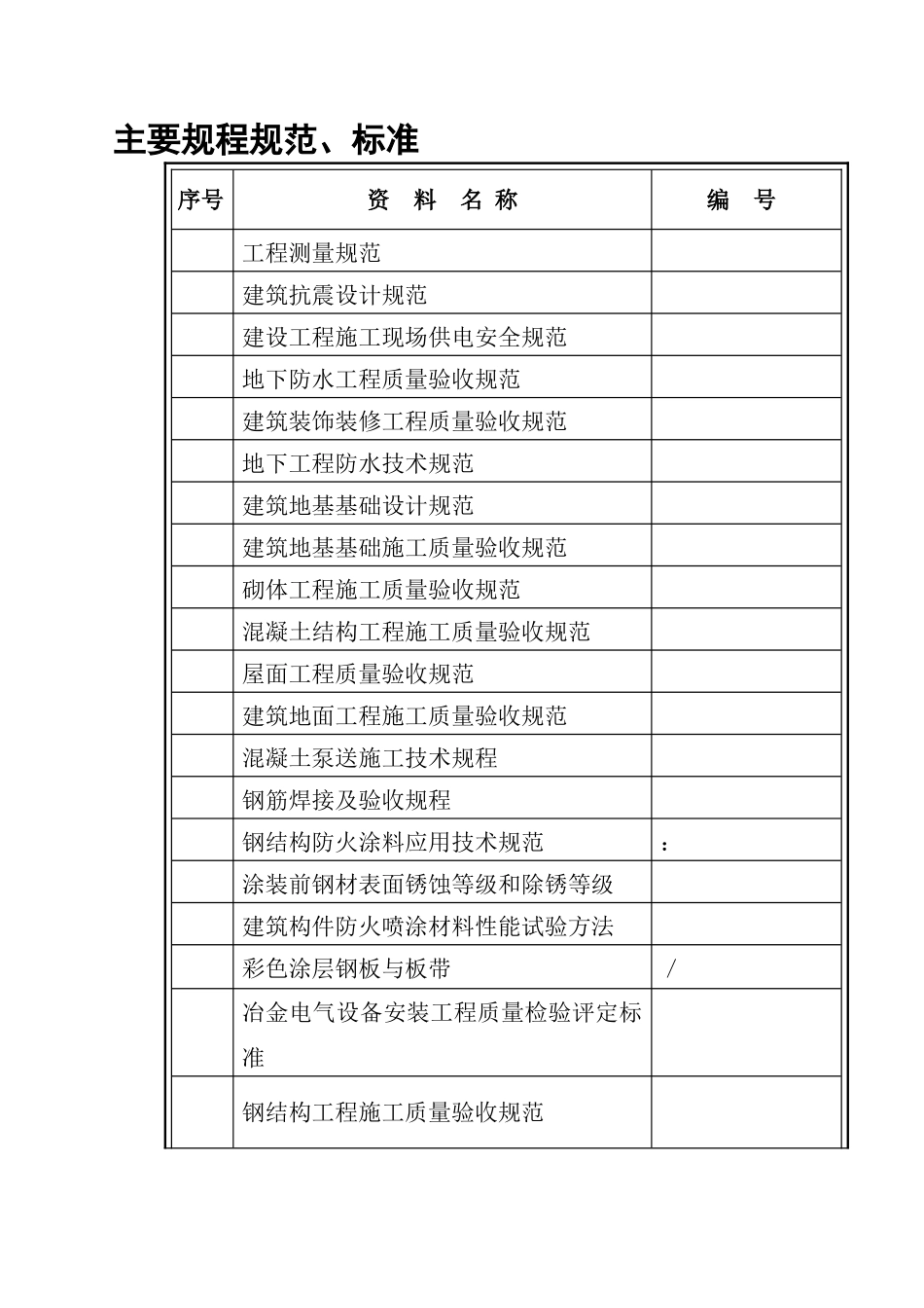 首钢迁钢高炉系统工业水泵房、软水泵房施工组织设计(DOC65页)_第2页