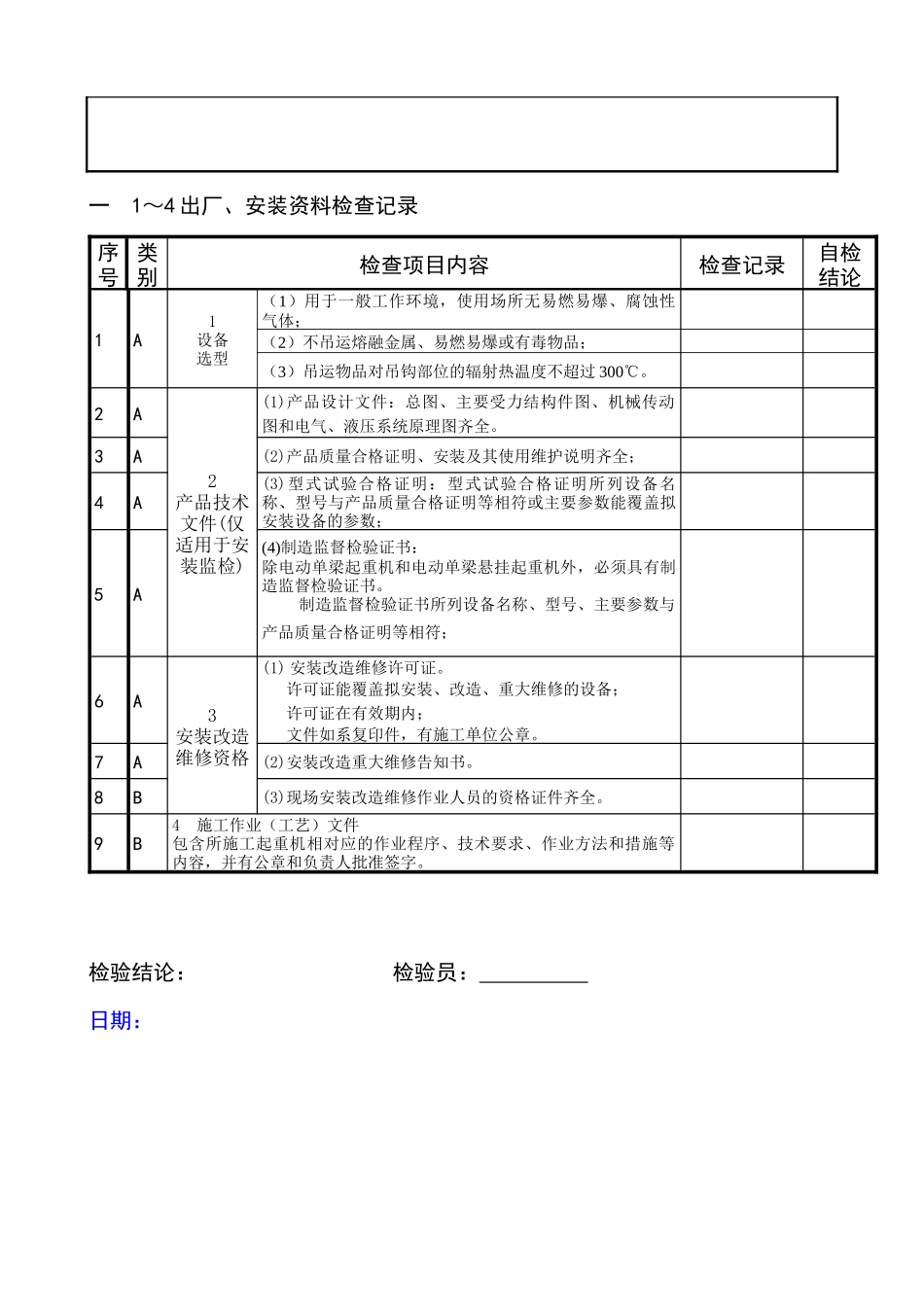 桥架型起重机械自检12_第3页