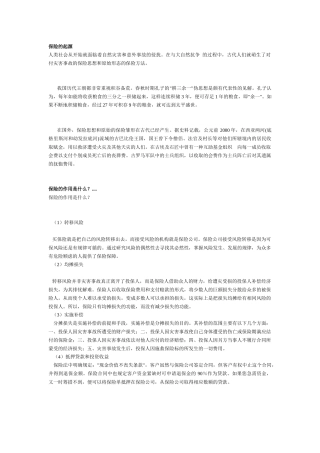 保险的起源(DOC 88)