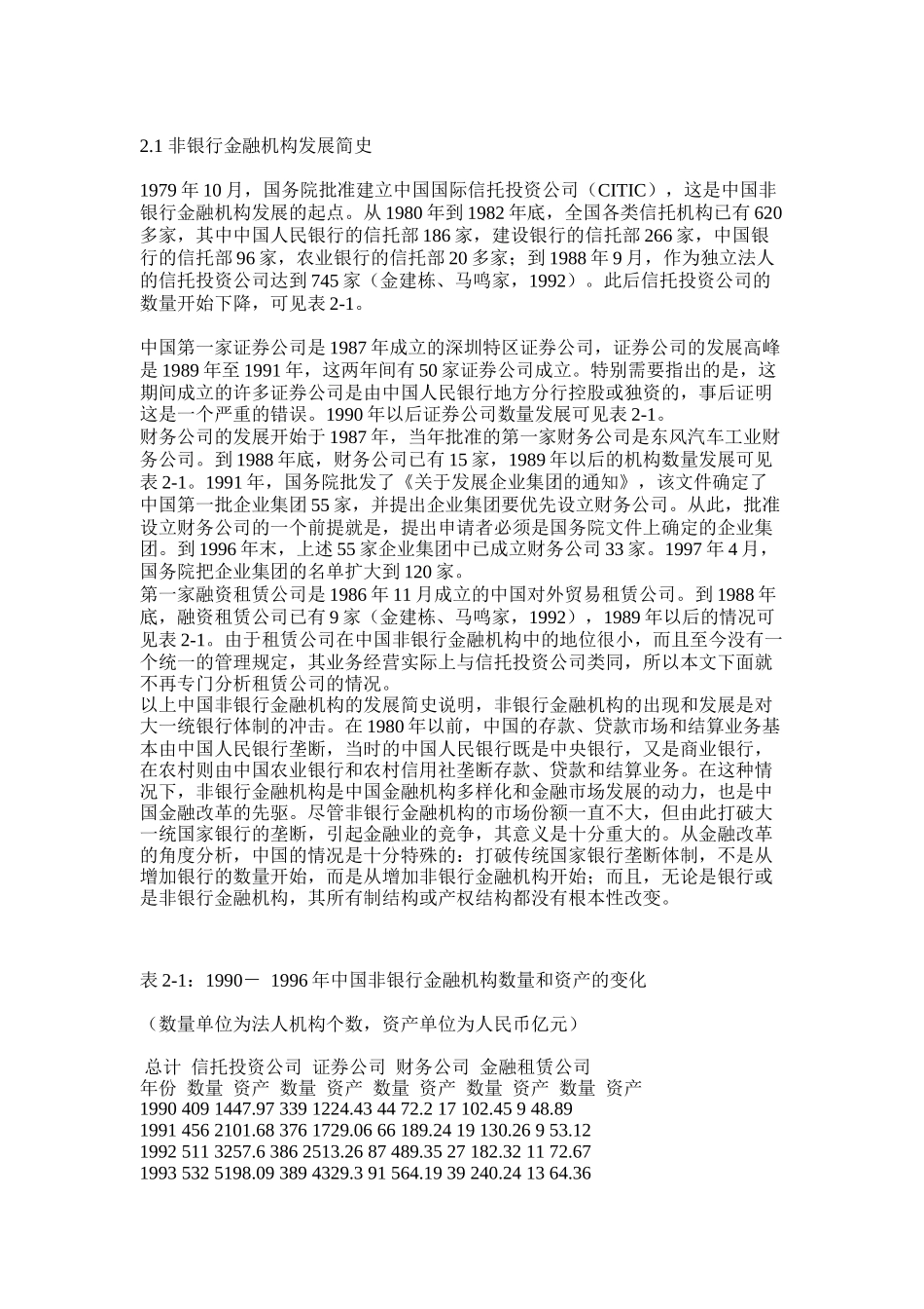 中国非银行金融机构的发展_第2页