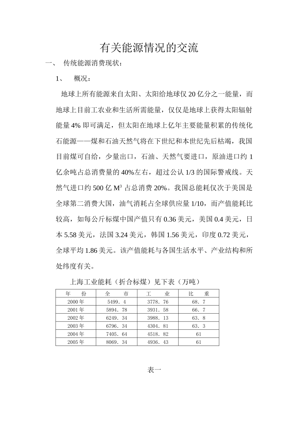 传统能源消费现状：_第1页