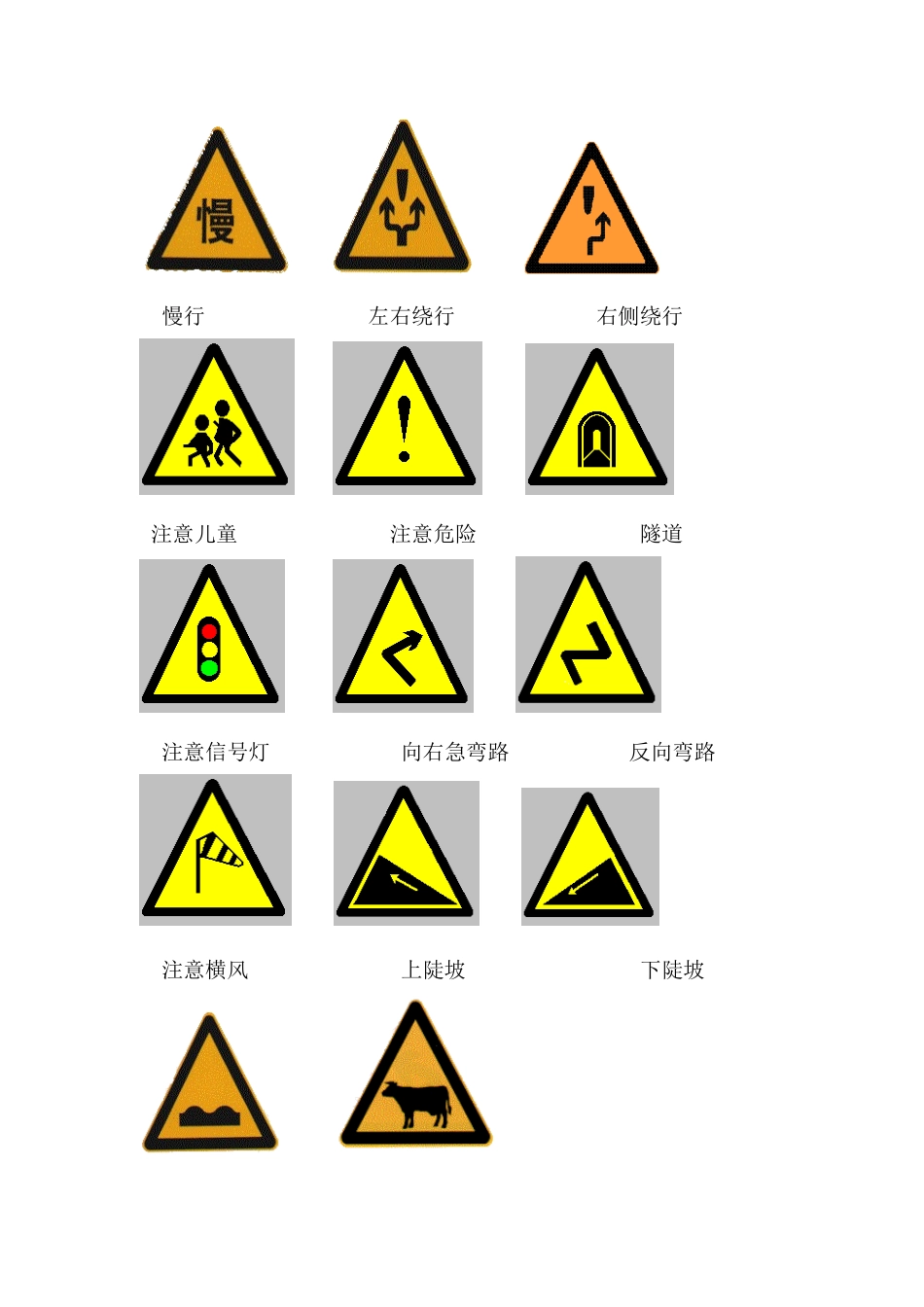 交通信号大全_第3页
