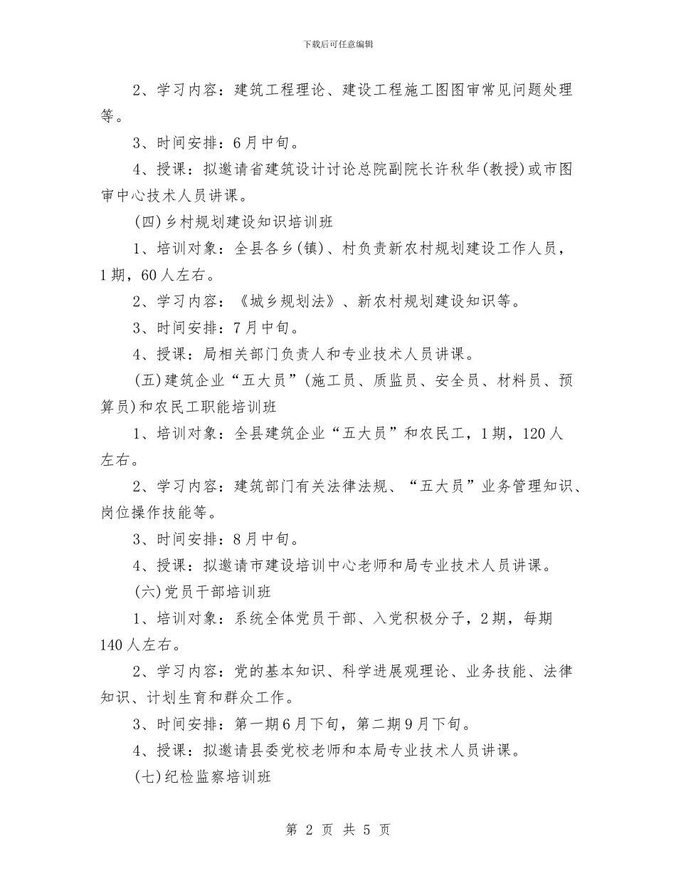 建筑材料员工作计划与建筑类工作计划汇编_第2页