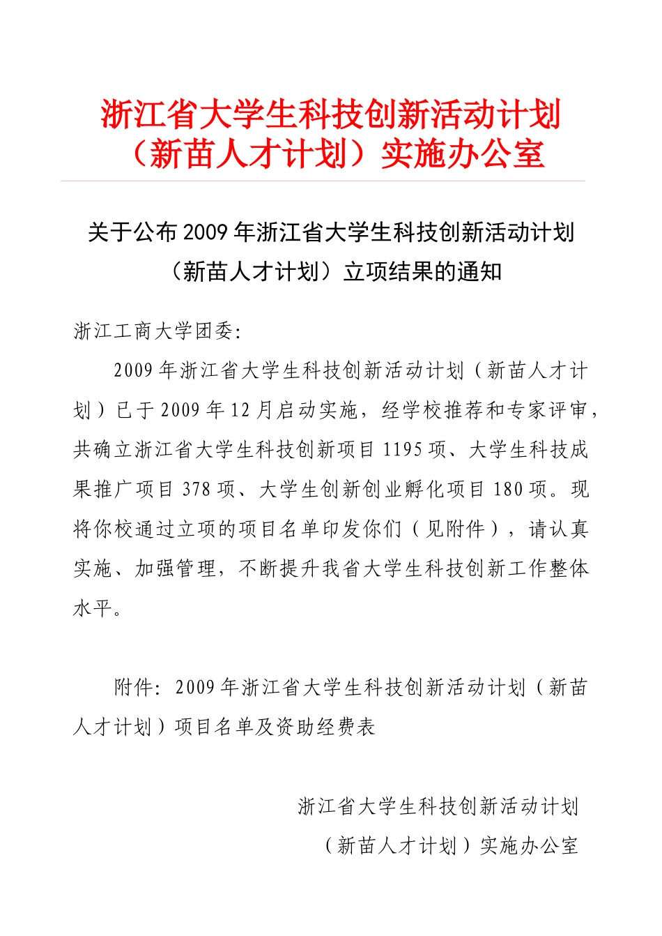 浙江工商大学科技创新项目doc-浙江工商大学金融学院_第1页