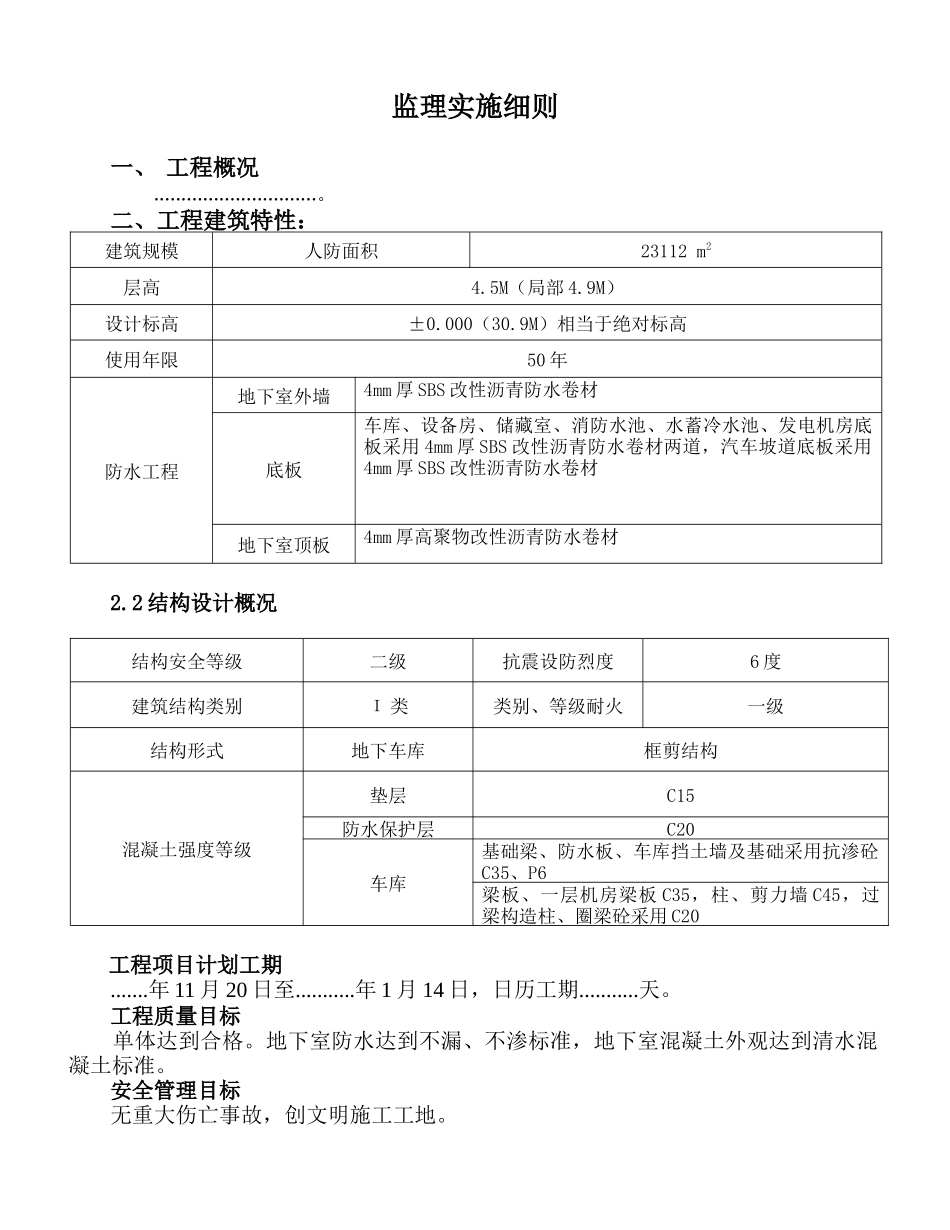 人防工程监理实施细则1_第2页