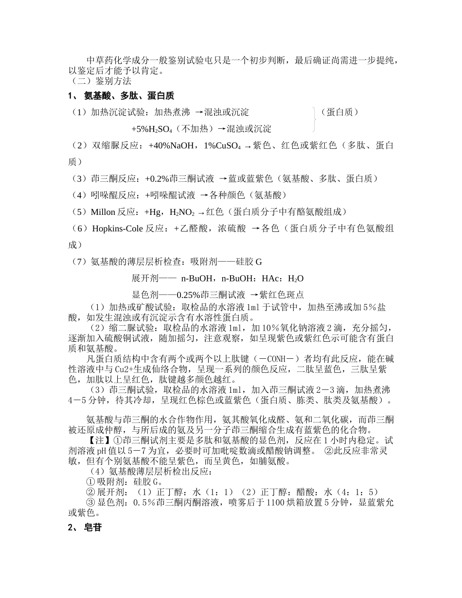 中药化学成分的预试验_第2页