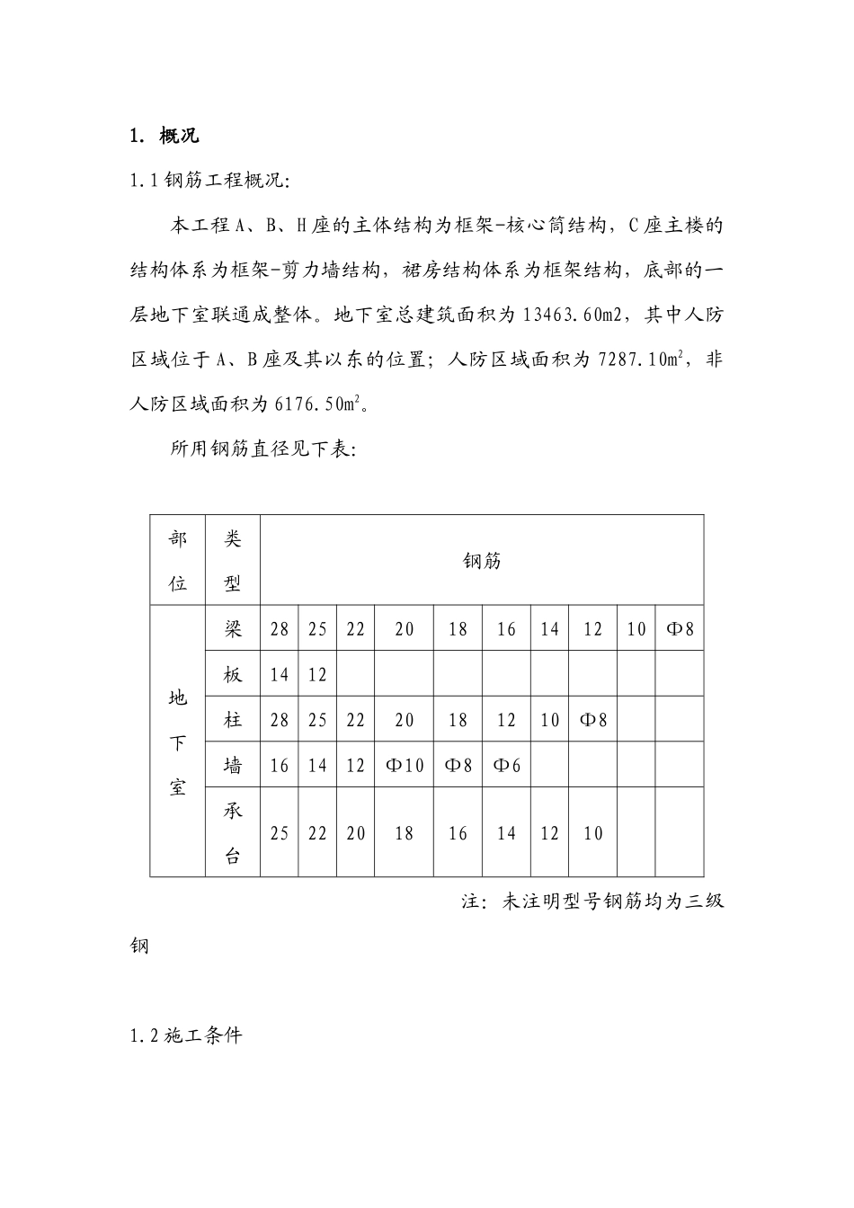 铁路明珠地产广场钢筋施工方案_第2页