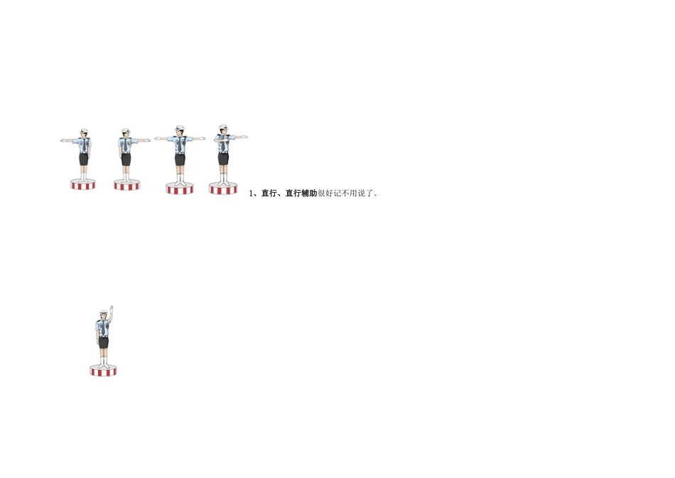 交通警察手势大全_第2页