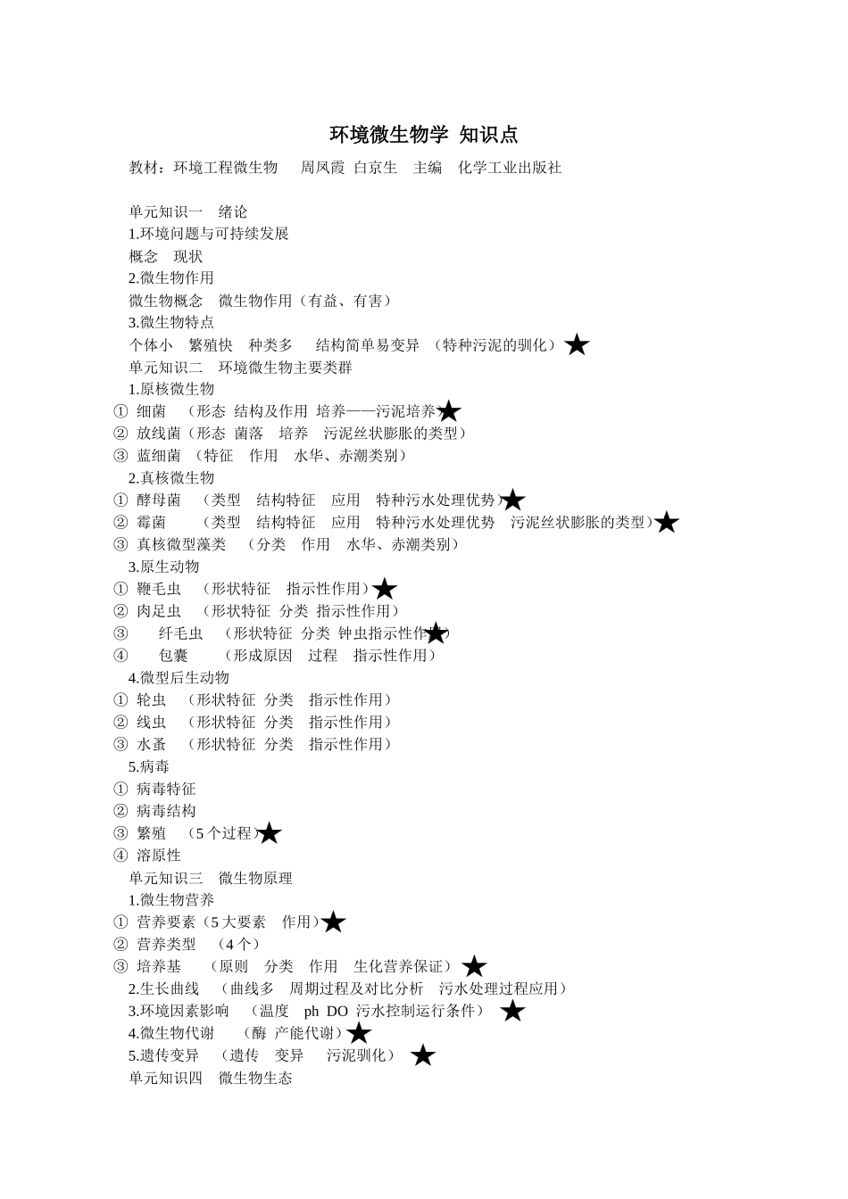 环境微生物学知识点_第1页