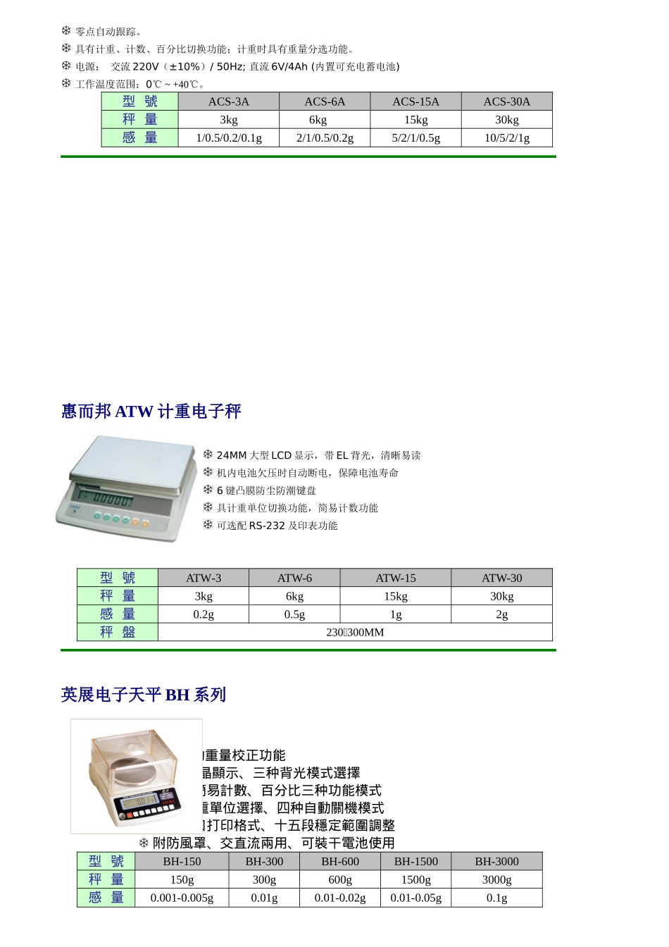 英达电子设备公司-电子秤资料彩页_第3页