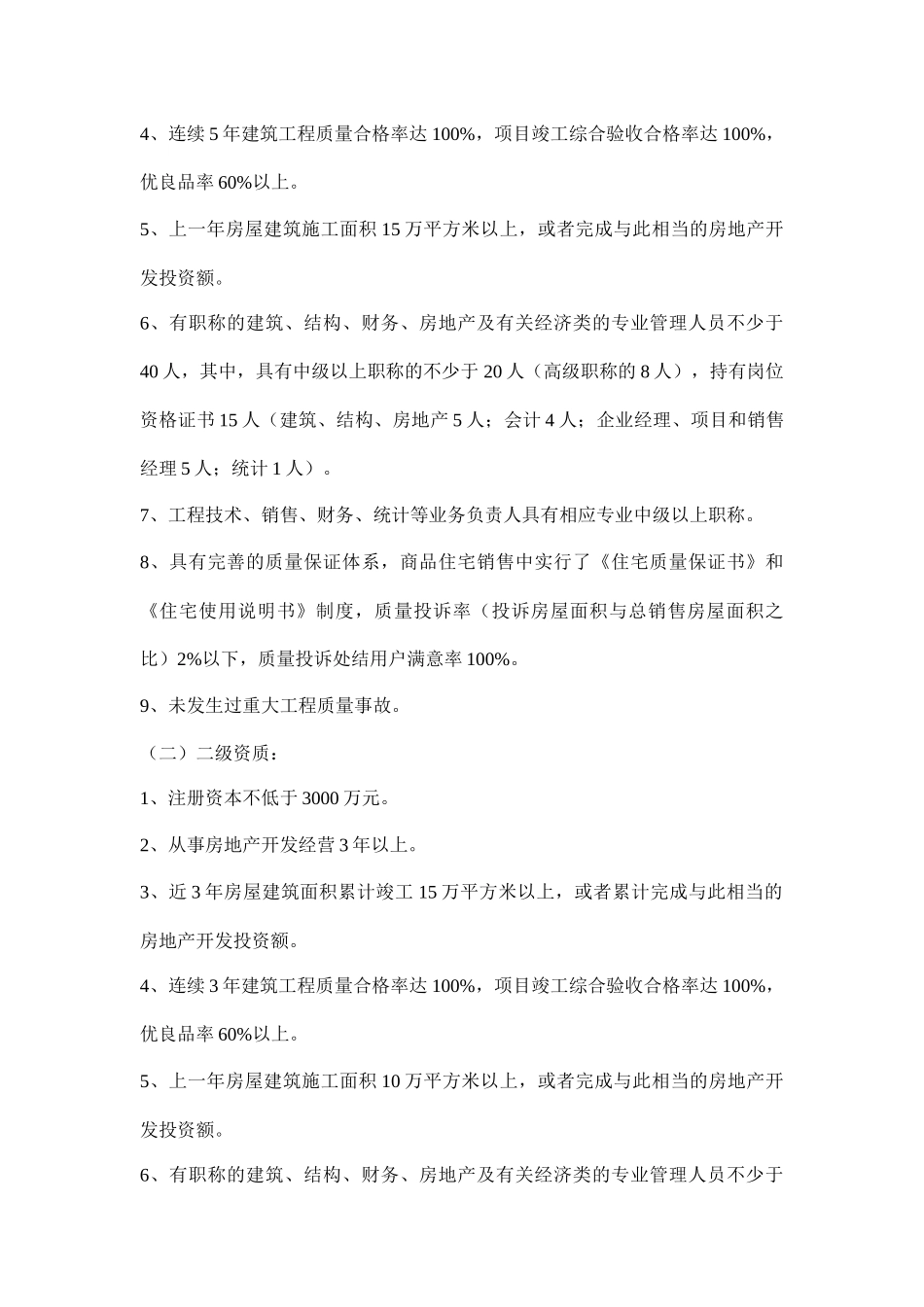 某城市房地产开发企业资质管理规定_第2页