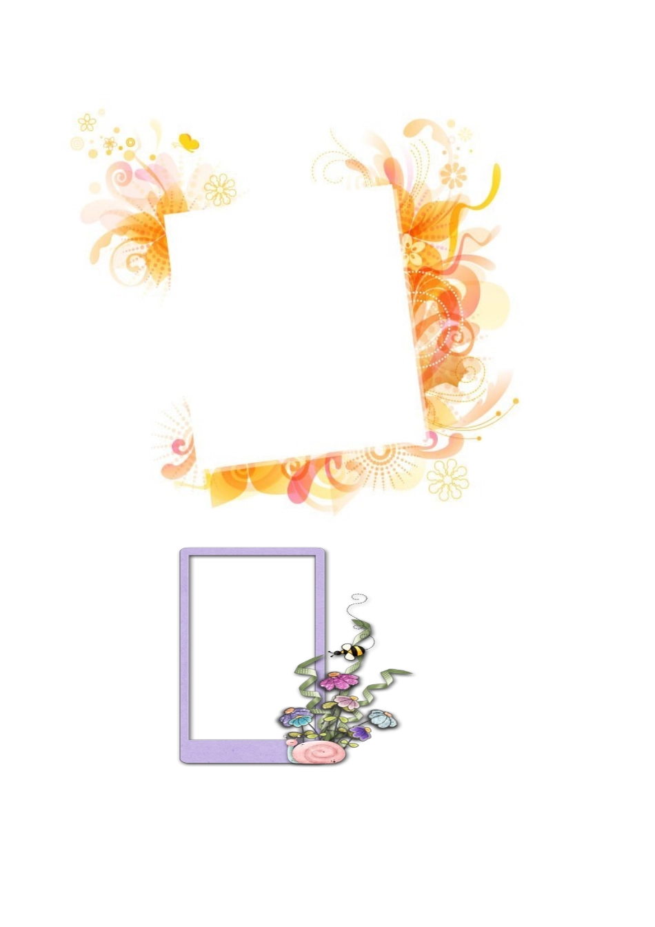 精选美丽边框素材(适用于电子报或)_第3页