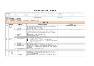 某地产施工图阶段审核表模板XXXX0902