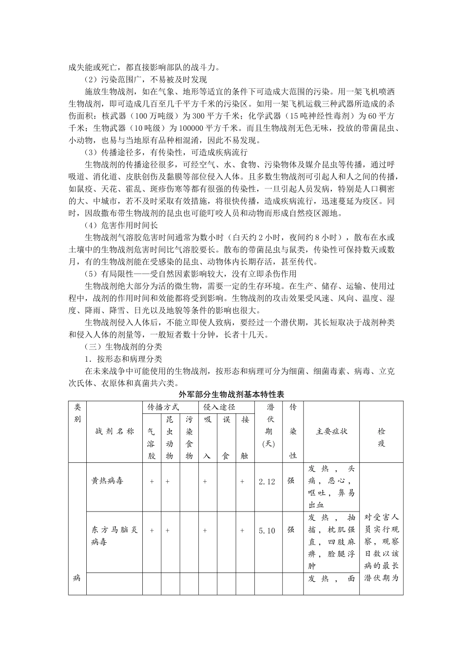 生物武器及其防护doc-延吉市人防办公室·民防局_第2页