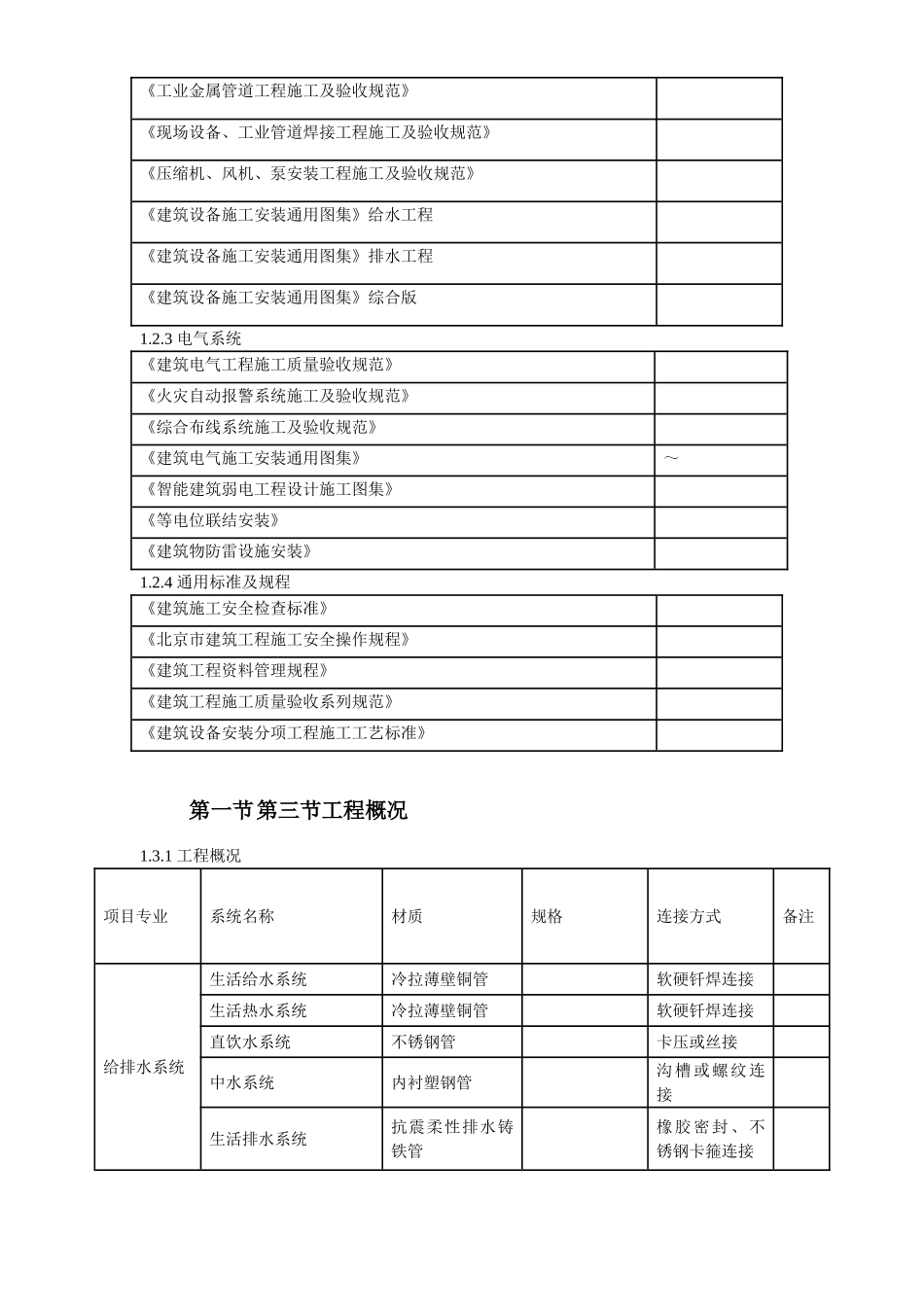 金融大厦机电工程施工组织设计(DOC112页)_第3页