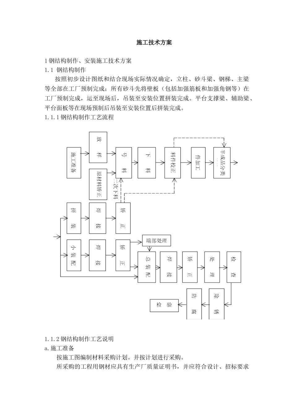 钢结构工程施工方案(DOC19页)_第3页