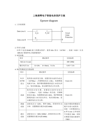 智能电表保护方案-以上海唐辉电子有限公司某专案为例说开去