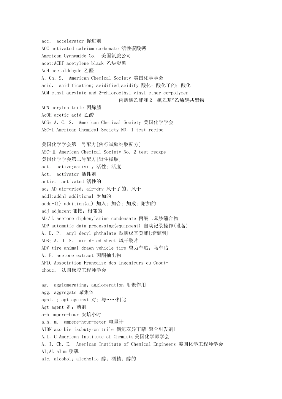 橡胶化工产品英文缩写_第2页
