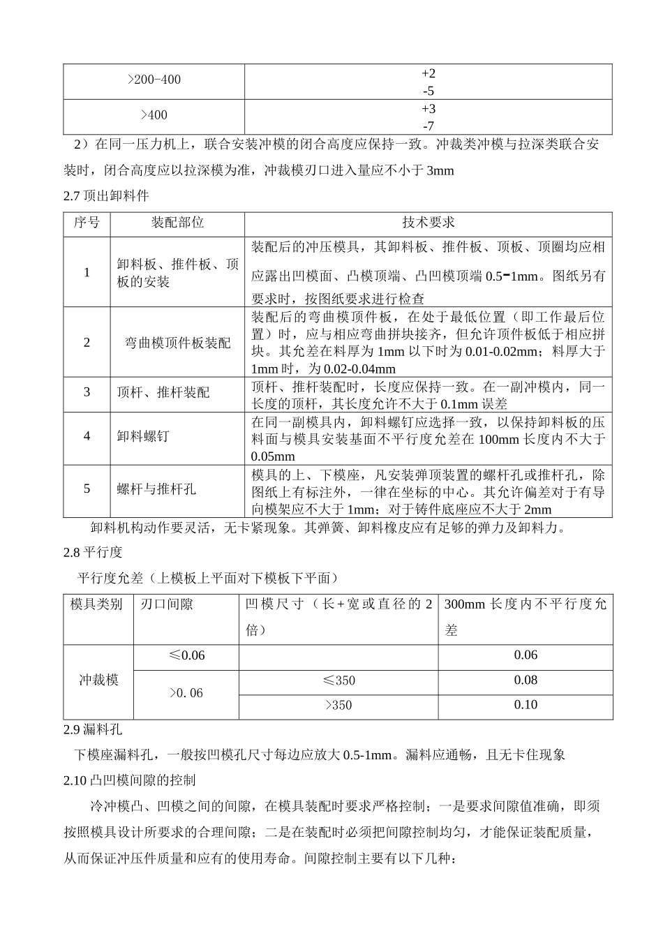 钳工操作规范(模具装配)_第3页